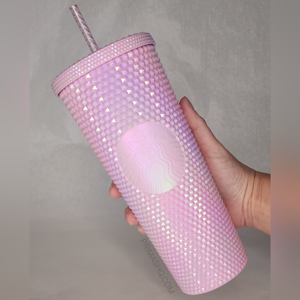 Starbucks Tumbler Taiwan Mirror Pink 24oz